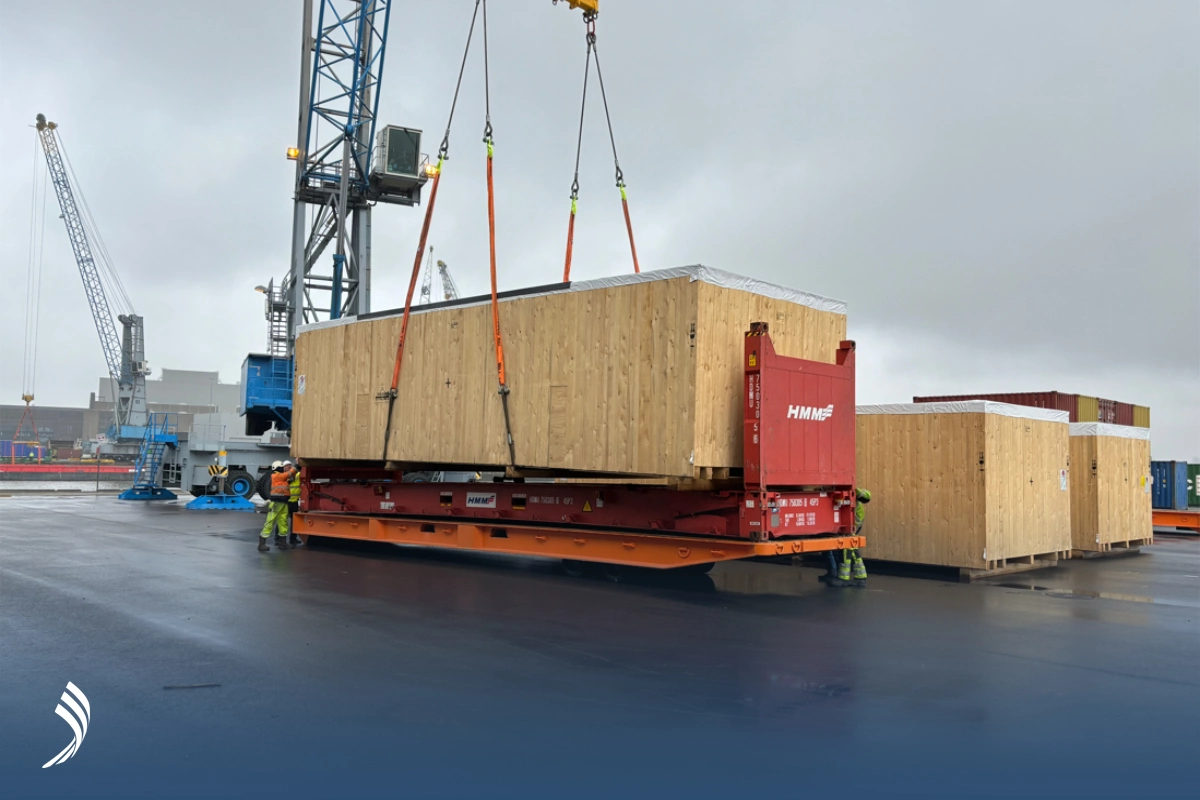 کانتینر 20 فوت فلت رک