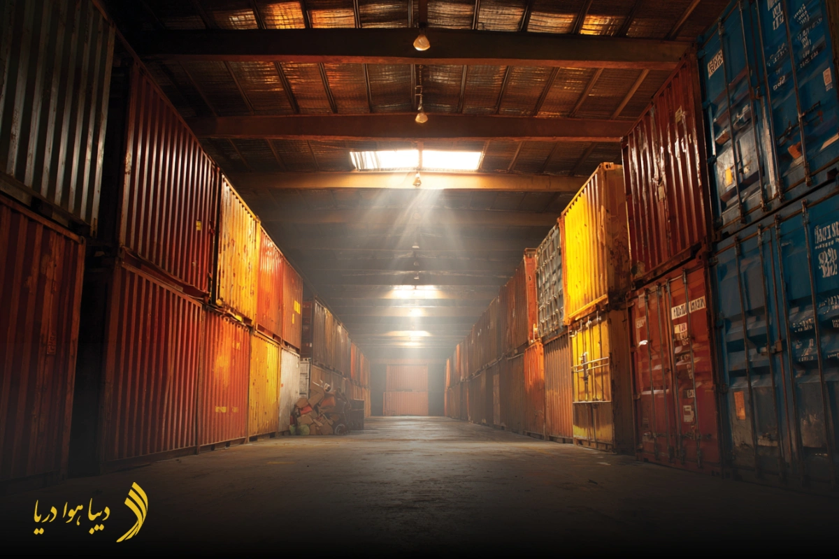 انواع انبار کانتینری