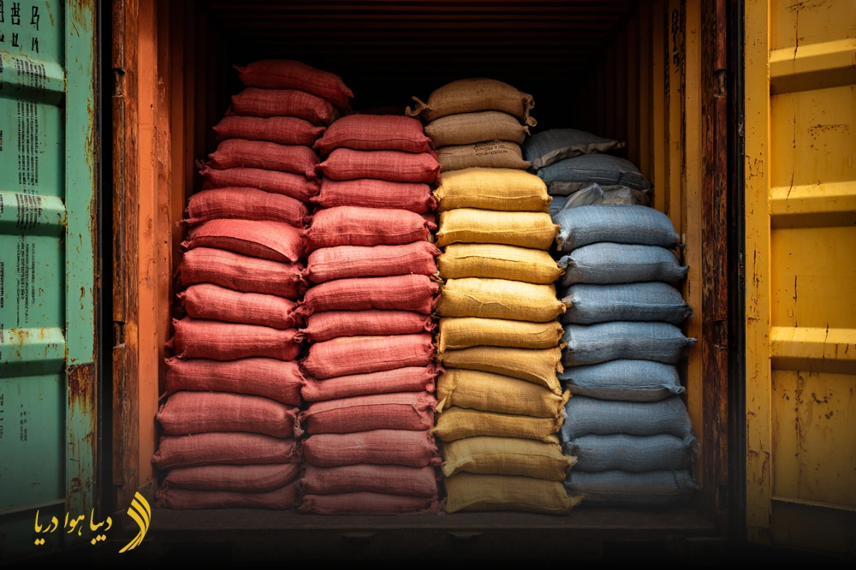 واردات حبوبات از چین