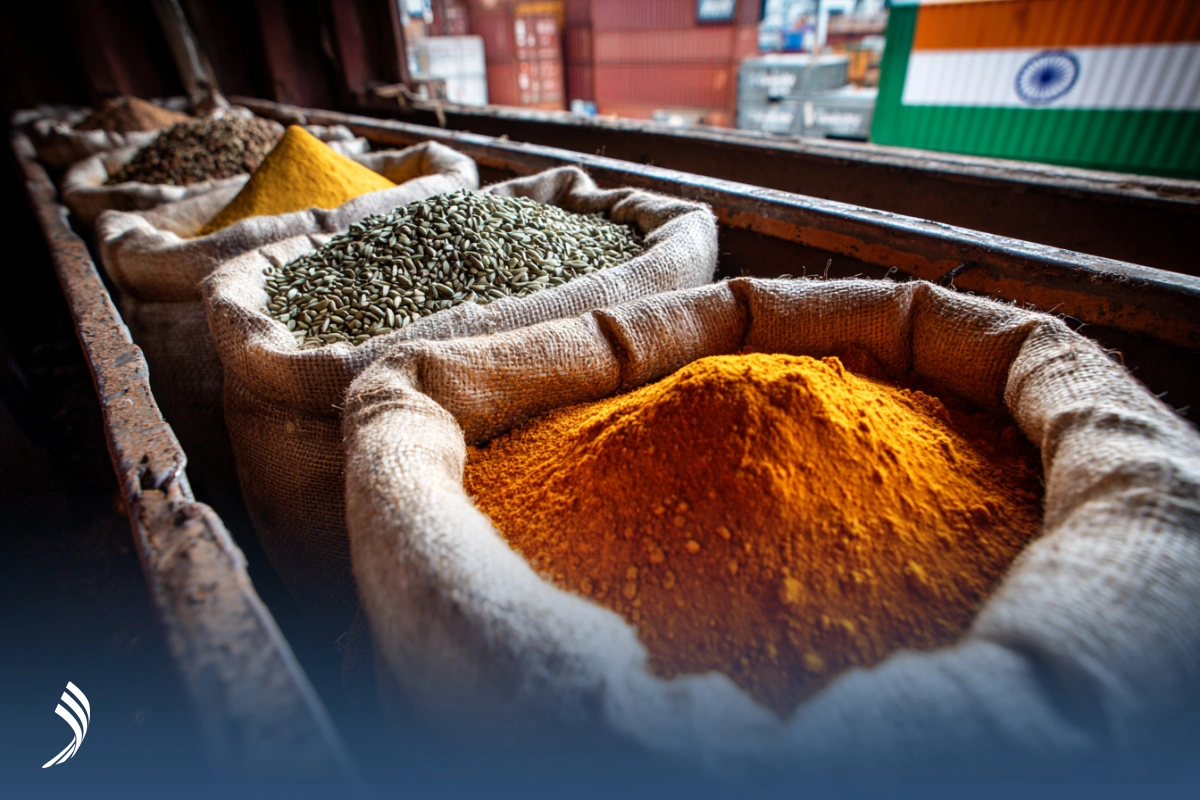 واردات زردچوبه از هند به ایران
