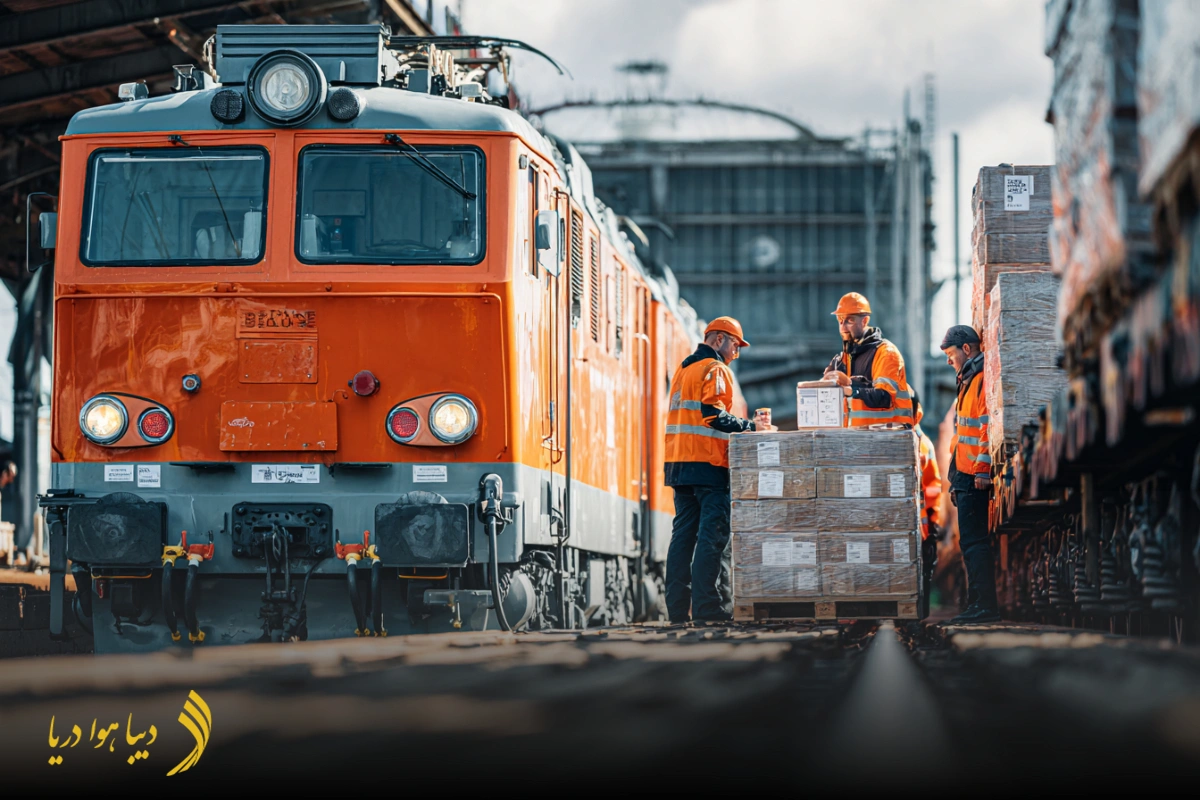 حمل و نقل ریلی بین ایران و چین
