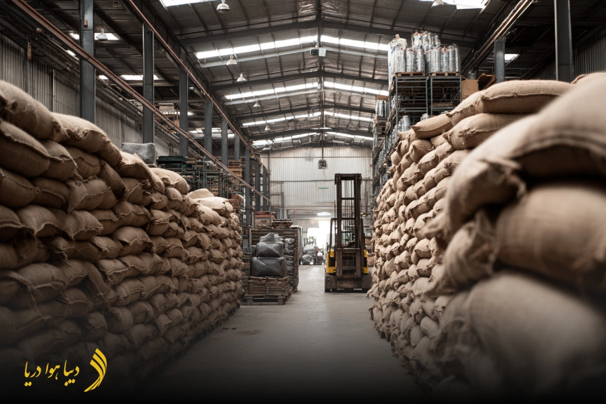 ارسال مواد غذایی به خارج