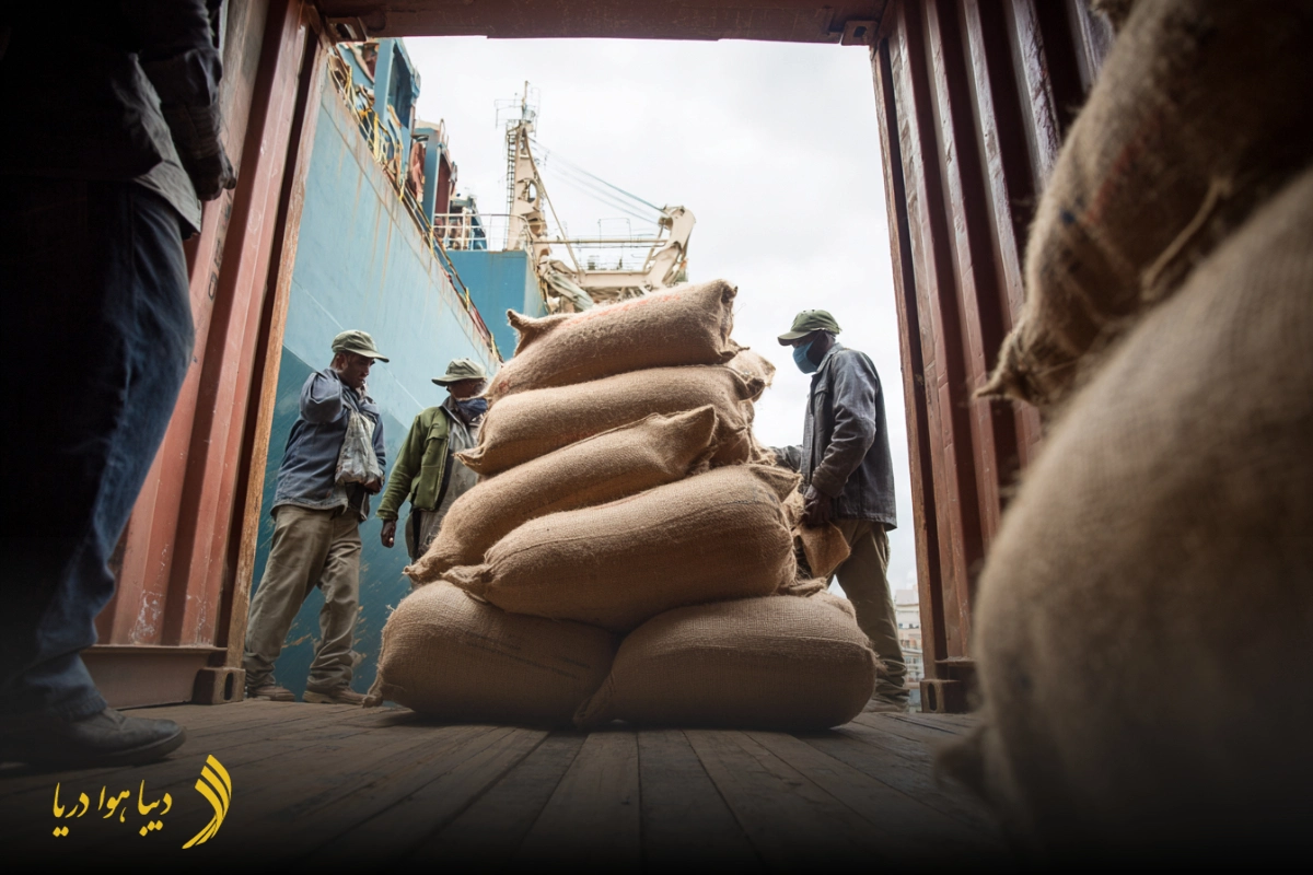 ارسال بار از سریلانکا به ایران