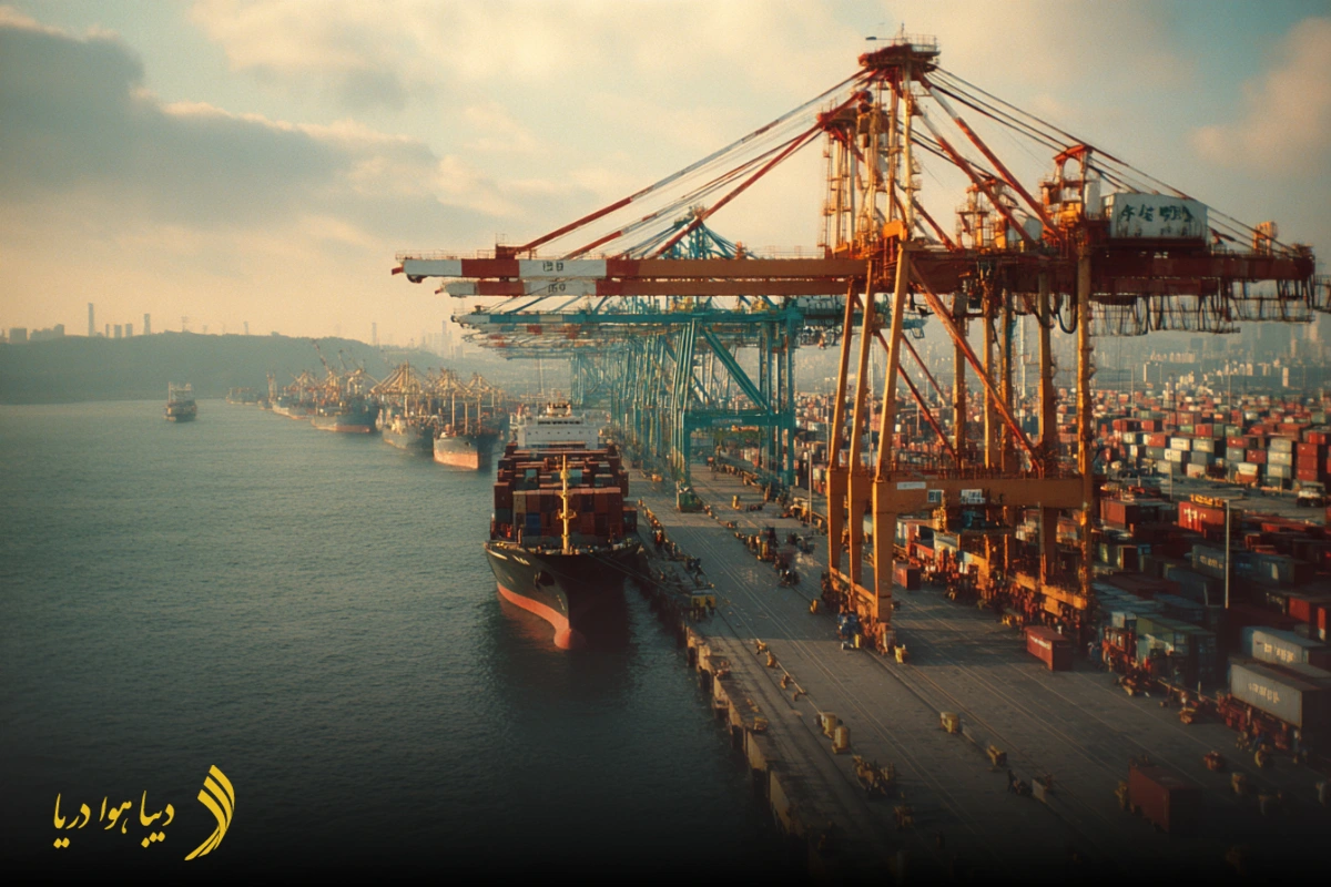 حمل و نقل کانتینری دریایی