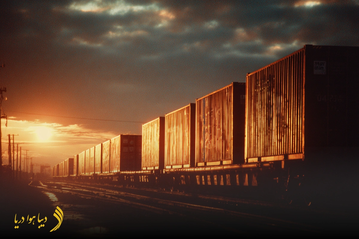 هزینه ارسال بار با قطار