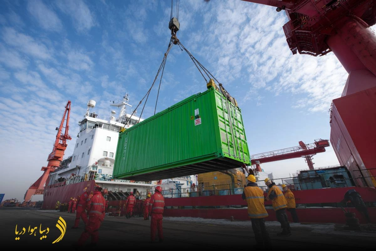 انواع کشتی کانتینری