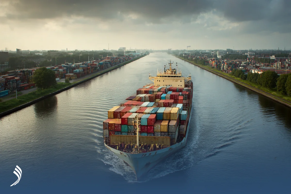 حمل بار با کانتینر