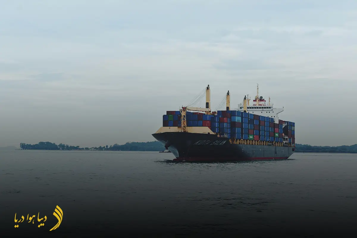 حمل بار دریایی از چین به ایران