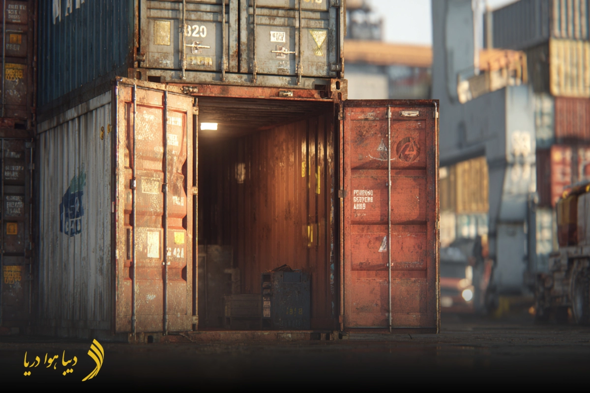 هزینه حمل کانتینر