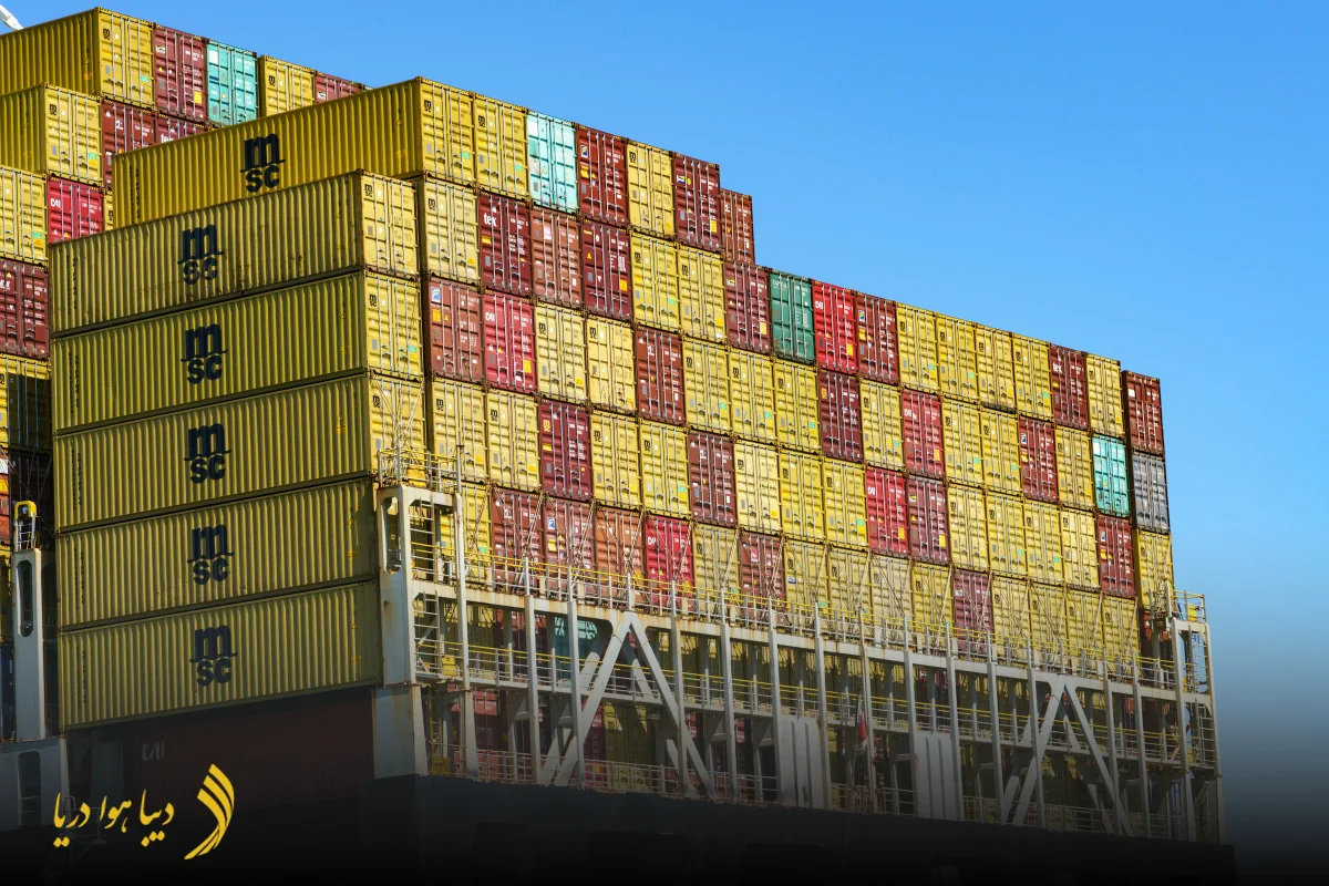 هزینه حمل بار با کشتی از چین به ایران