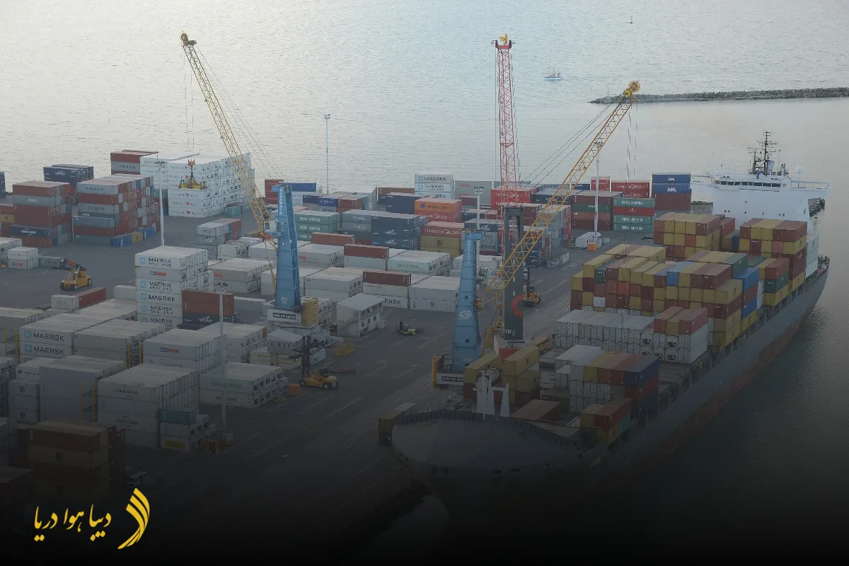 حمل خرده بار از چین به ایران