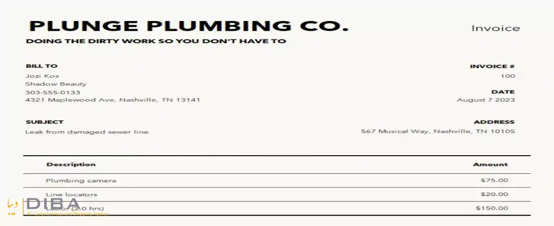 invoice
