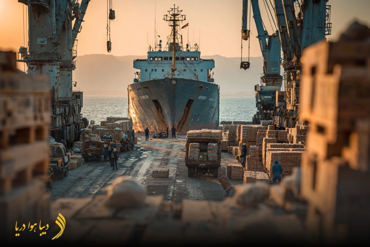 گیرنده و فرستنده در حمل و نقل دریایی