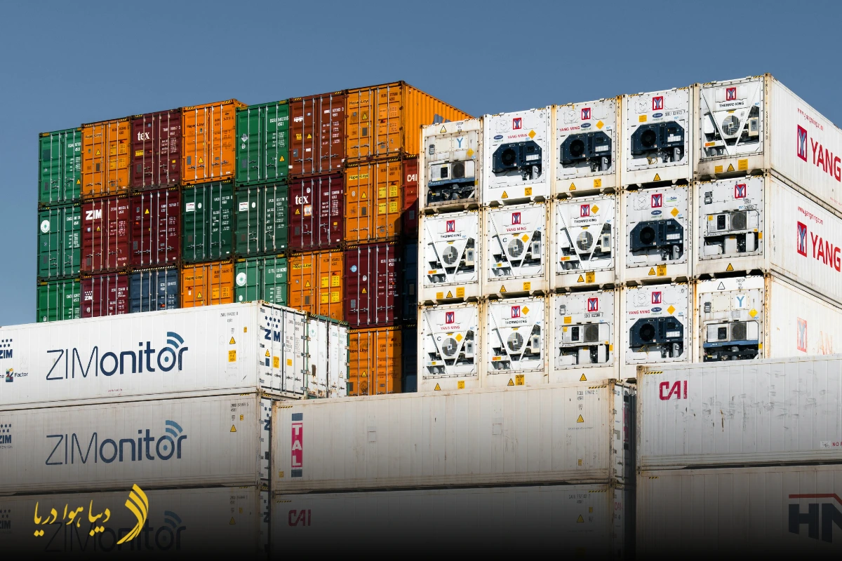 ارسال مواد غذایی منجمد به امارات